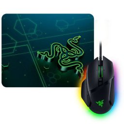 Mouse Razer Moba Bundle Basilisk V3 + Goliathus Negru