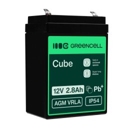 Baterie UPS Green Cell AGM42 VRLA 12V 2.8Ah Black