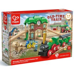 Jucarie Educativa HAPE Gara Retro +2 ani