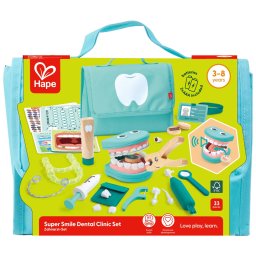 Set Medical Educativ HAPE Super Smile 33 piese +3 ani
