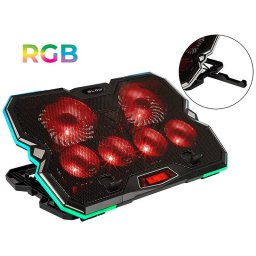 Cooler pentru Laptop BLOW Vortex cu 6 Ventilatoare 15.3inch 650rpm RGB