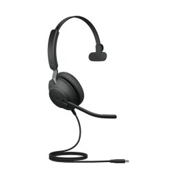 Casti Office cu Microfon Jabra Evolve2 40 SE MS Mono USB Negru