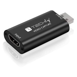 Convertor de Semnal Video TECHLY I-USB-VIDEO-1080TY 1920x1080px Negru