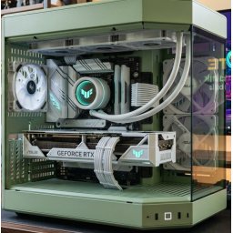 PC Custom Powered by Asus ITGalaxy Jade Apex i7 265K 32GB RAM SSD 1TB RTX 5070 Verde