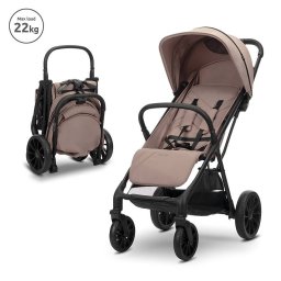 Carucior Sport Lorelli Nuvella Pliabil Spatar Reglabil Multipozitie Copertina Extensibila 0-48 Luni pana la 22KG Bej