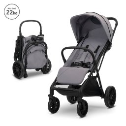 Carucior Sport Lorelli Nuvella Pliabil Spatar Reglabil Multipozitie Copertina Extensibila 0-48 Luni pana la 22KG Gri