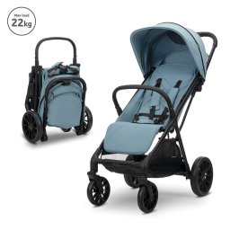 Carucior Sport Lorelli Nuvella Pliabil Spatar Reglabil Multipozitie Copertina Extensibila 0-48 Luni pana la 22KG Albastru