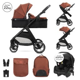 Carucior Lorelli Set 3 in 1 Aspen Max 22Kg Picante