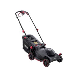 Masina de Tuns Iarba MOVA GL415 Latime de Taiere 38CM 2 Acumulatori 20V / 4Ah si Incarcator Gri/Negru/Rosu