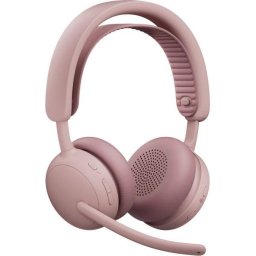Casti Office Logitech Zone Wireless 2 ES 981-001521 ANC Certificare Teams Rose