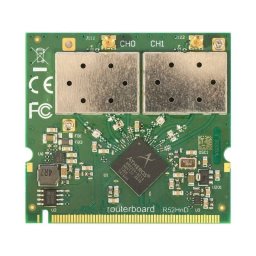 Placa de retea wireless MikroTik R52HnD mini PCI