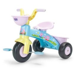 Tricicleta cu Pedale pentru Copii INJUSA Peppa Pig 62x42x46Cm Max.25Kg 1-3Ani Multicolor
