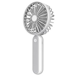 Ventilator de Birou Platinet Reincarcabil 1200mAh Alb