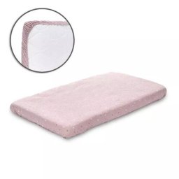 Cearceaf cu Banda Elastica Lorelli Bumbac Ranforce 98x65CM Rose Sky