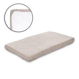 Cearceaf cu Banda Elastica Lorelli Bumbac Ranforce 98x65CM Beige Sky