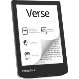 eBook Reader PocketBook Verse S PB629-M-WW-B Ecran Monocrom E Ink Carta 6Inch Stocare 8GB Slot microSD Wi-Fi Mist Grey