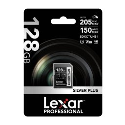 Card de Memorie Lexar Professional SILVER PLUS SDXC 128GB
