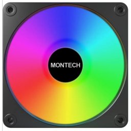 Ventilator Montech Montech GF120 V2 ARGB PWM BK