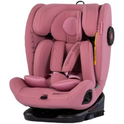 Scaun Auto Copii Chipolino Techno iGrow I-Size 40-150CM cu Sistem Isofix si Sezut Rotativ Varsta 0 -12 Ani Roz