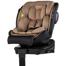 Scaun Auto Copii Chipolino Hypnotic Plus I-Size 40-150CM cu Sistem Isofix si Sezut Rotativ Varsta 0 - 12 Ani Latte