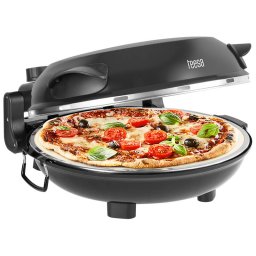 Cuptor pentru Pizza Generic Supreme Fun TSA3241-B Diametru 31CM 1200W Negru