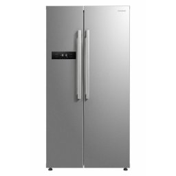 Side by Side Heinner HSBS-M548NFINVXE++ No Frost Capacitate 548L Display LED Control Touch Compresor Inverter Clasa E Inox