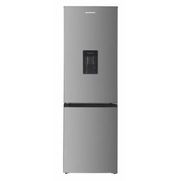 Combina Frigorifica Heinner HC-HM313XWDE++ Capacitate 313L Dozator Apa Lumina LED H 185.8CM Clasa E Inox
