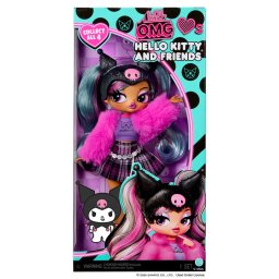 Papusa MGA Entertainment L.O.L. Surprise O.M.G. Hello Kitty & Friends - Kuromi Varsta 4 Ani+