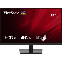 Monitor Viewsonic VA3208-4K-HD 32Inch VA HDR10 Rezolutie 4K UHD 60Hz Negru