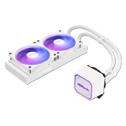 Cooler Procesor Asrock Pro White 240 ARGB Alb