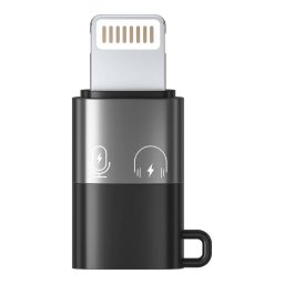 Adaptor PULUZ PU649B OTG USB-C la Lightning Negru/Gri