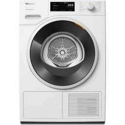 Uscator de Rufe cu Pompa de Caldura Miele T1 TWC640WP EcoSpeed & 8KG Wi-Fi Clasa C Alb Lotus