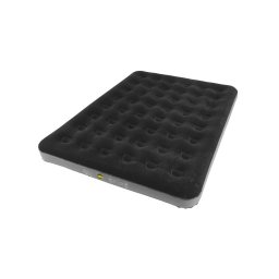 Saltea Gonflabila Camping Outwell Flock Classic King 190x140x20CM 340KG Max. Negru / Gri Inchis