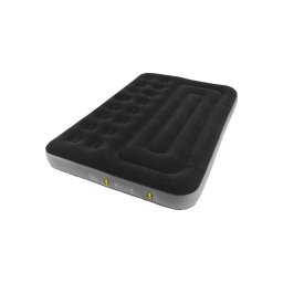Saltea Gonflabila Camping Outwell Classic Double Two Chamber 198x137x22CM 300Kg Negru / Gri inchis