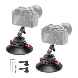 Suport cu Ventuza Neewer CA013 Diametru 6Inch 2 Bucati Negru