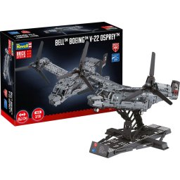 Set de Constructie Revell Brick System - Bell Boeing V-22 Osprey (00961) 3730 Piese 18Ani+ Gri