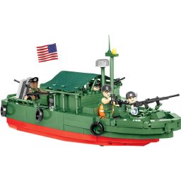Set de Constructie Cobi Historical Collection Patrol Boat River Mk II 615Piese 7Ani+ Multicolor