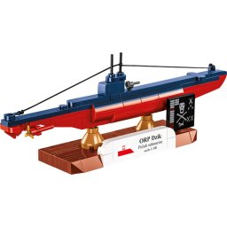 Set de Constructie Cobi Historical Collection ORP Dzik Polish Submarine 148Piese 7Ani+ Multicolor