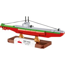 Set de Constructie Cobi Historical Collection ORP Sokol Polish Submarine 142Piese 7Ani+ Multicolor