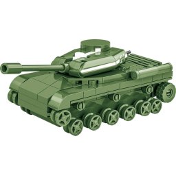Set de Constructie Cobi Historical Collection Tanc Greu IS-2 130Piese 6Ani+ Verde Oliv / Multicolor