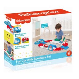 Jucarie Fisher-Price Circuit pentru masinute 24 piese 12 luni+