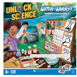 Set Experimente GALT Unlock Science Cine Polueaza Apa 8 Ani +
