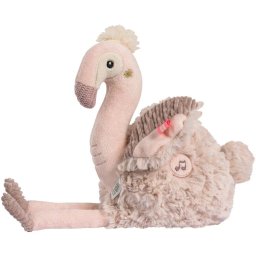Jucarie Muzicala Fehn Cu Senzor Plans Flamingo 0 luni+ Roz