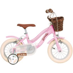 Bicicleta Copii DINO BIKES 12inch Retro 3ani+ Roz