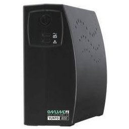 Sursa de Alimentare Online USV-Systeme AG Yunto 800VA Neintreruptibila Compacta Neagra