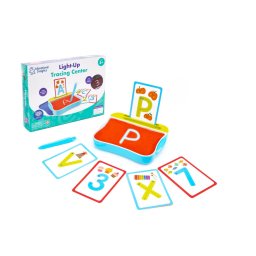 Jucarie Educational Insights Set Tavita Senzoriala cu LED Invat sa Scriu 3 Ani+