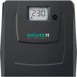 Sursa de Alimentare Online USV-Systeme AG Yunto Smile 600VA LCD USB Negru