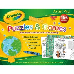 Set Educativ cu Activitati Alligator Crayola Artist Pad +3 ani