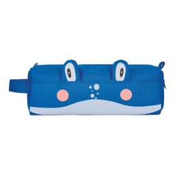 Penar Neechipat Herlitz Tip Etui Quattro Model Whale Albastru