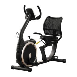 Bicicleta Orizontala MERACH MR-S19B1-EU 8 Niveluri de Rezistenta Sarcina Maxima 150KG Negru